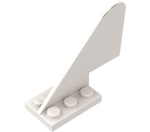 LEGO White Tail 2 x 5 x 3.667 Plane (3587)