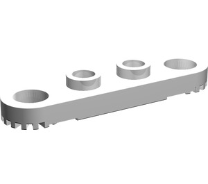LEGO White Technic Plate 1 x 4 with Holes (4263)