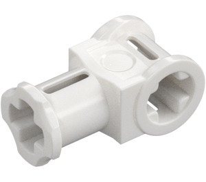 LEGO White Technic Through Axle Connector with Bushing (32039 / 42135)