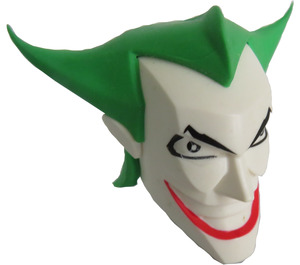 LEGO Bianco The Joker Testa per Figure di grandi dimensioni (12200 / 70578)