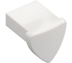 LEGO White Tile 1 x 1 with Shield (35463)