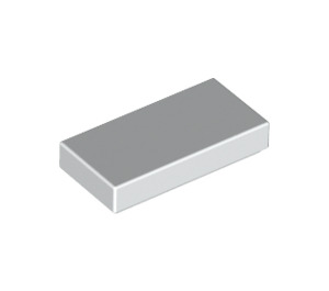 LEGO White Tile 1 x 2 with Groove (3069 / 30070)