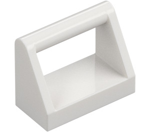 LEGO White Tile 1 x 2 with Handle (2432)