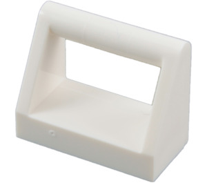 LEGO White Tile 1 x 2 with Handle (2432)