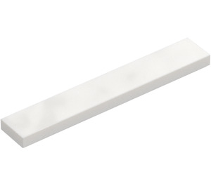 LEGO White Tile 1 x 6 (6636)