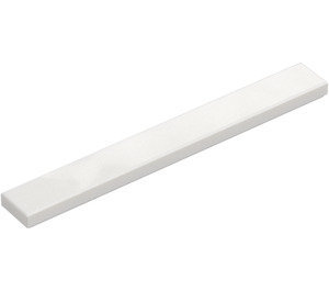 LEGO White Tile 1 x 8 (4162)