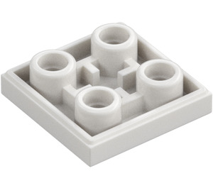 LEGO White Tile 2 x 2 Inverted (11203)