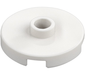 LEGO Blanc Tuile 2 x 2 Rond avec Tenon (18674)