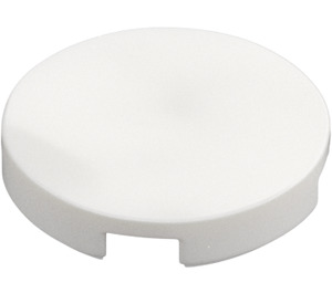 LEGO White Tile 2 x 2 Round with "X" Bottom (4150)