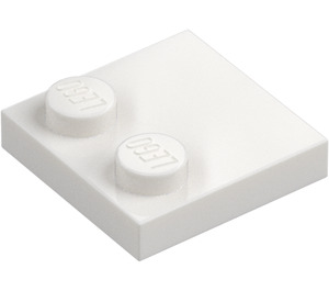 LEGO hvid Flise 2 x 2 med knops på Edge (33909)