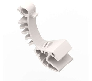 LEGO White Tohunga Curved Arm (32578)