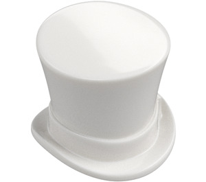 LEGO White Top Hat with Upturned Brim (27149)