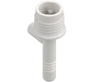 LEGO Blanc Torche avec rainures (3959)