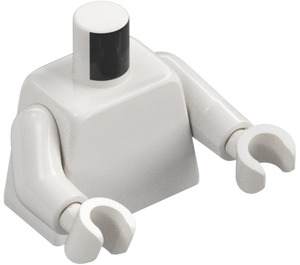 LEGO Blanc Torse avec Bras et Mains (73403 / 76382)