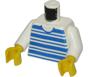 LEGO White Town Torso (973)