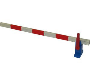 LEGO Biały Pociąg Level Crossing Gate (Prawo)