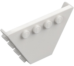 LEGO Blanc Trapezoid Tipper Fin 6 x 4 avec Tenons (30022)