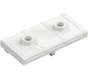 LEGO Blanco Cofre del tesoro 2 x 4 Tapa (80835)