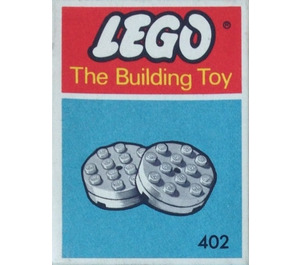 LEGO Wit Turntables (The Building Toy) 402-3