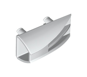 LEGO Blanc Véhicule Côté Flaring Intake 1 x 4 (30647)