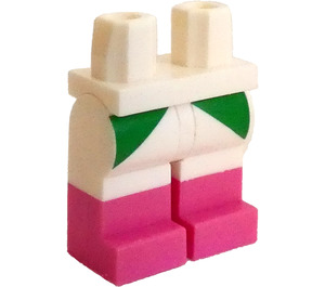 LEGO Vit Watermelon Dude Minifigur Höfter och ben (3815 / 50054)