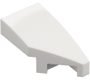 LEGO White Wedge 1 x 2 Right (29119)