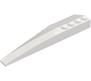 LEGO White Wedge 12 x 3 x 1 Double Rounded Right (42060 / 45173)