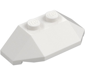 LEGO White Wedge 2 x 4 Triple (47759)