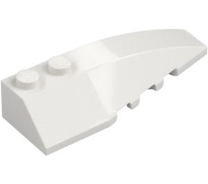 LEGO White Wedge 2 x 6 Double Right (5711 / 41747)