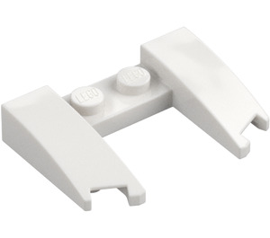 LEGO White Wedge 3 x 4 x 0.7 with Cutout (11291 / 31584)