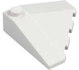 LEGO White Wedge 4 x 4 (18°) Corner (43708)