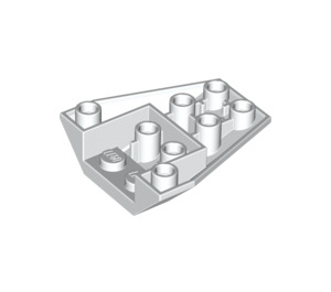 LEGO Weiß Keil 4 x 4 Verdreifachen Invertiert mit verstärkten Bolzen (13349)