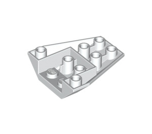 LEGO blanc Coin 4 x 4 Tripler Inversé sans renforts de tenons (4855)