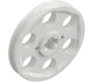 LEGO White Wedge Belt Wheel (4185 / 49750)