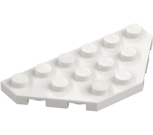 LEGO White Wedge Plate 3 x 6 with 45º Corners (2419 / 43127)