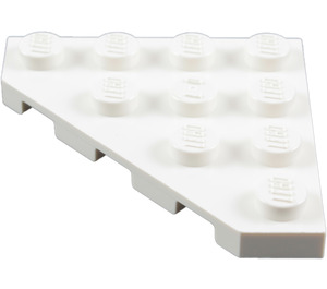 LEGO White Wedge Plate 4 x 4 Corner (30503)