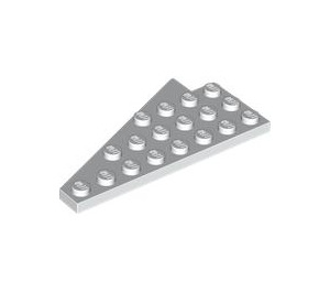 LEGO blanc Coin assiette 4 x 8 Aile Droite avec encoche pour tenon en dessous (3934 / 45175)