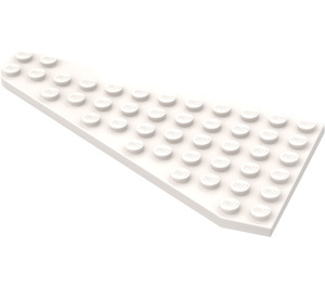 LEGO White Wedge Plate 7 x 12 Wing Right (3585)