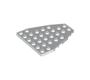 LEGO Weiß Keil Platte 7 x 6 mit Bolzenkerben (50303)