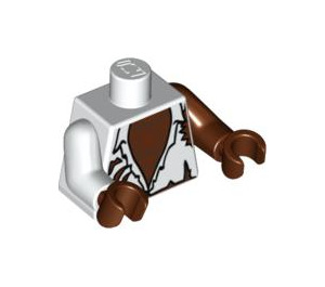 LEGO blanc Werewolf Torse (973 / 88585)