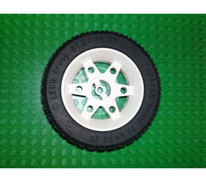 LEGO White Wheel 81.6 x 34 ZR for Large Wheel Hub with Tyre 81.6 x 34 ZR for Large Wheel Hub