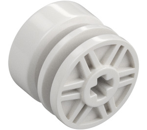 LEGO White Wheel Rim Ø18 x 14 with Axle Hole (55982)