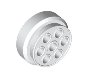 LEGO Bianco Ruota Bordo Ø30 x 12,7 graduato (2695 / 22975)