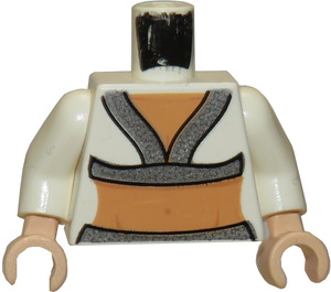 LEGO White Willie Scott Torso (973 / 76382)