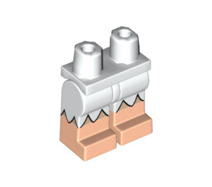 LEGO Weiß Wilma Flintstone Minifigure Hüften und Beine (3815 / 54565)
