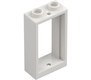 LEGO Bianco Telaio della finestra 1 x 2 x 3 senza Sill (3662 / 60593)