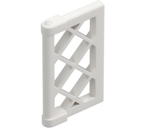 LEGO Wit Venster Pane 1 x 2 x 3 Lattice (Versterkt) (60607)