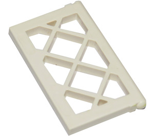 LEGO blanc Fenêtre Pane 1 x 2 x 3 Lattice (Non renforcé) (2529 / 60607)