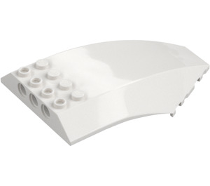 LEGO White Windscreen 10 x 6 x 2 (35269 / 45705)