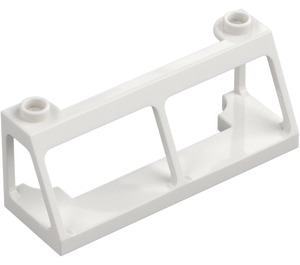 LEGO White Windscreen 2 x 6 x 2 (13760 / 31592)